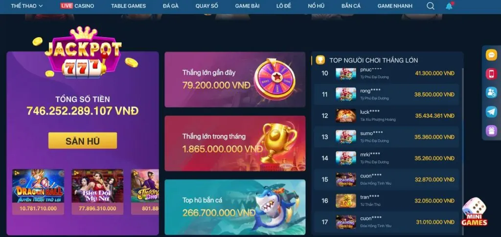 Lợi ích khi cá cược tại 789vip code